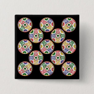 Mah Jongg One Circles Button