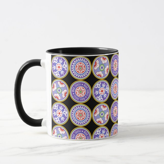 Mah Jongg One Dots Tasse (Links)