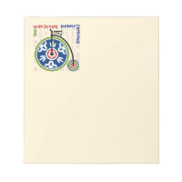 Mah Jongg Pennyfarthing Notepad