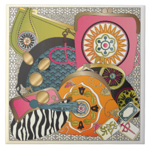 Mah Jongg Purses Fliese