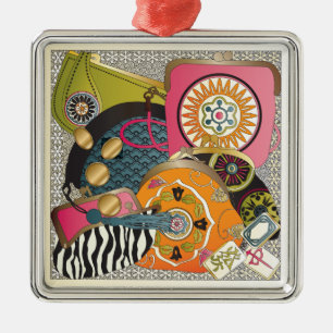 Mah Jongg Purses Ornament Aus Metall