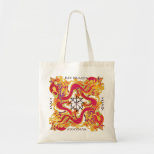 Mah Jongg Red Dragon Bag Tragetasche