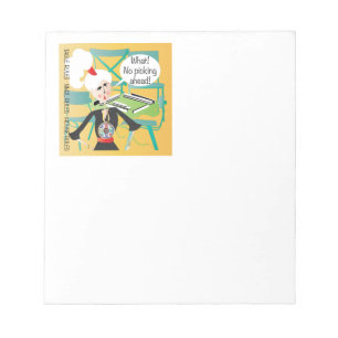 Mah Jongg-Redewendungen, die sich vorspringen Notizblock