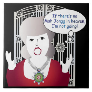 Mah Jongg Redewendungen Heaven Fliese