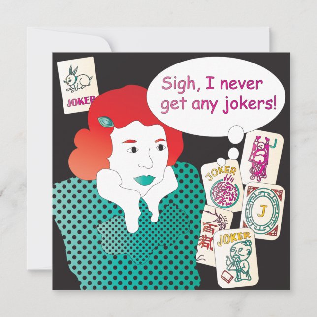 Mah Jongg Redewendungen Joker2 (Vorderseite)