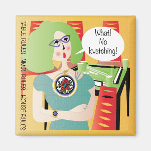 Mah Jongg Redewendungen Kvetching Magnet