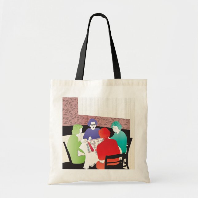 Mah Jongg Retro2 Tragetasche (Vorne)