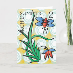 Mah Jongg Seasons Summer Card Dankeskarte
