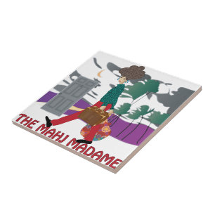 Mah Jongg The Mahj Madame Tile Fliese
