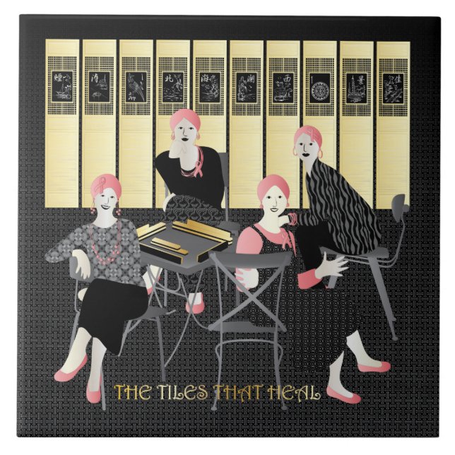 Mah Jongg The Tiles That Heal Fliese (Vorderseite)