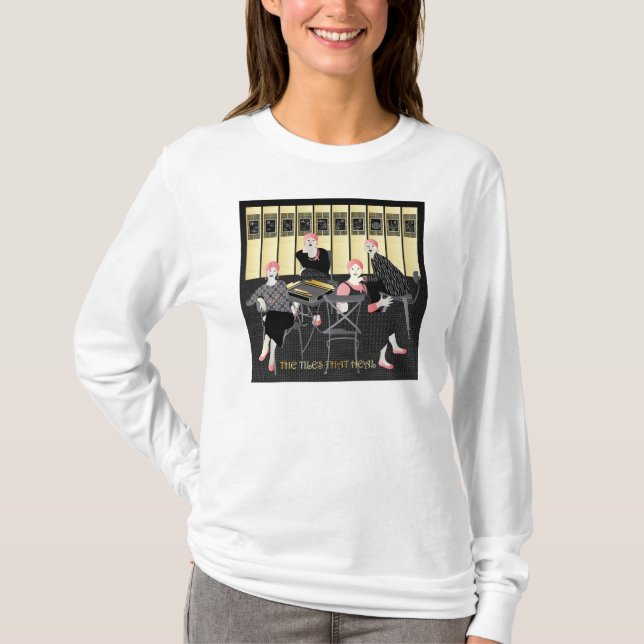 Mah Jongg The Tiles That Heal T-Shirt (Vorderseite)