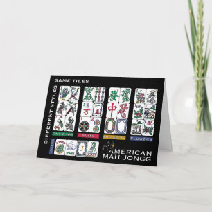 Mah Jongg Tiles Karte