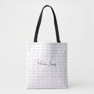 Mah Jongg Tote Bag