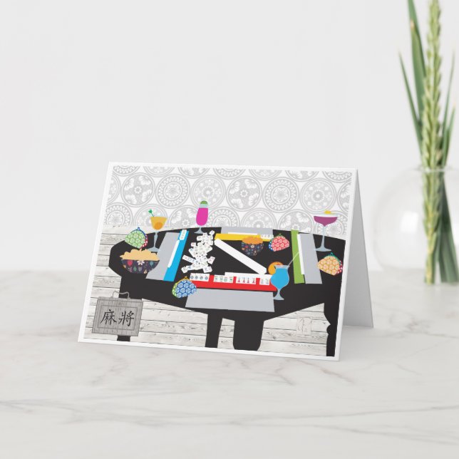 Mah Jongg Win Karte (Vorderseite)