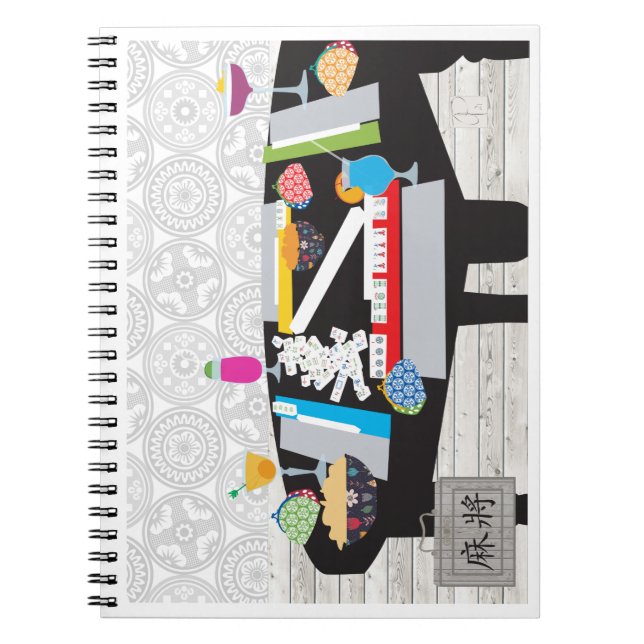 Mah Jongg Win Notizblock (Vorderseite)