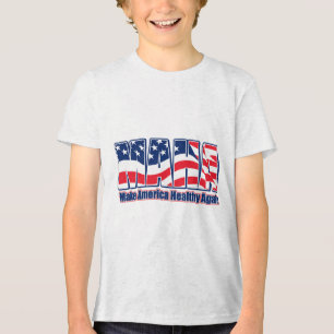MAHA: Amerika wieder gesund machen Tri-Blend Shirt