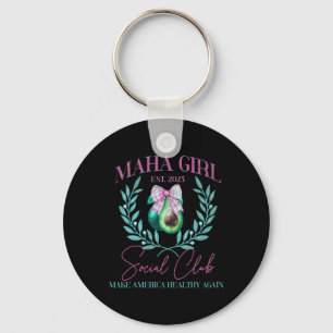 Maha Girl Social Club Trump Kennedy macht Amerika Schlüsselanhänger