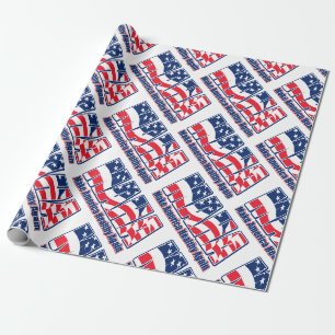 MAHA, Mach Amerika wieder gesund Geschenkpapier