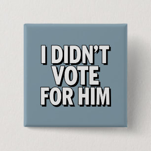 MAHA Mach Amerika wieder gesund Patriotic Button