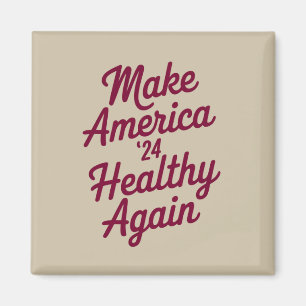 MAHA Mach Amerika wieder gesund Patriotisch Magnet