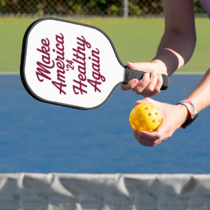 MAHA Mach Amerika wieder gesund Patriotisch Pickleball Schläger
