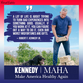 MAHA macht Amerika wieder gesund Kennedy Dog RFK j Poster