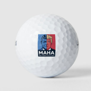 MAHA macht Amerika wieder gesund, Trump 2024 Golfball