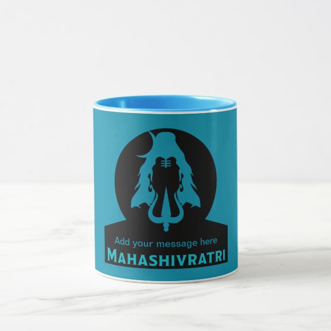 Maha Shivratri - Happy Maha Shivratri Tasse (Zentrum)