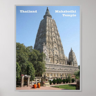 Mahabodhi-Tempel - Thailand - Poster