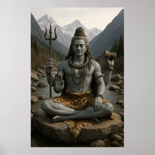 Mahadev, der oberste Zerstörer und Beschützer Poster