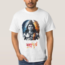 "Mahadev T - Shirt: Embrace Göttliche Energie"