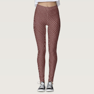 Mahagoni Bliss Polka Dots Leggings