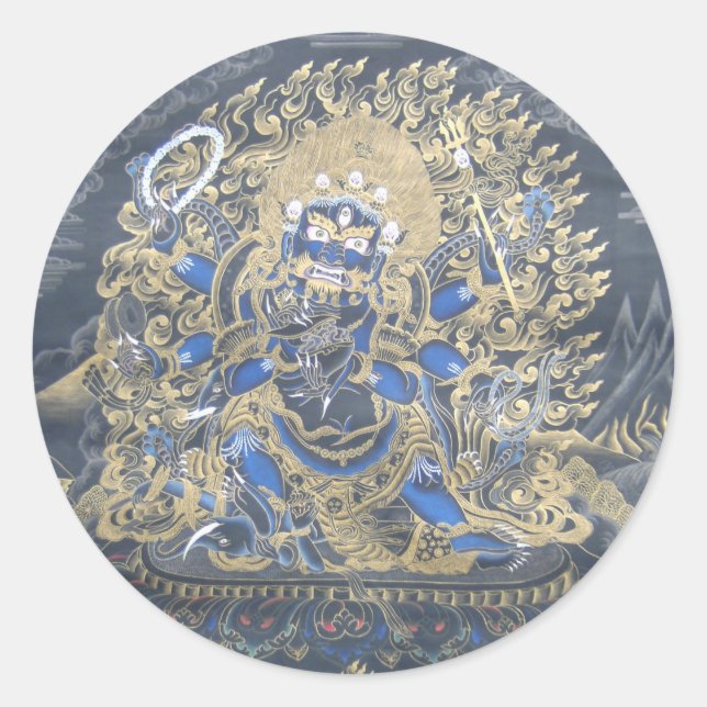 Mahakala Stickers (Vorderseite)