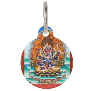Mahakala Tibetischer Buddhistischer Schutzgottheit Haustiermarke