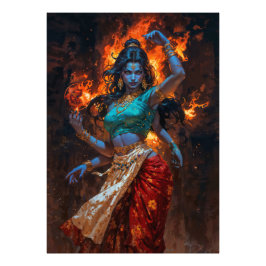 Mahakali – Das lebende Feuer Fotodruck