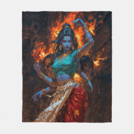 Mahakali – The Living Fire Fleecedecke
