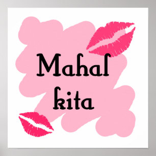 MAHAL KITA - Tagalog I Liebe Sie Poster