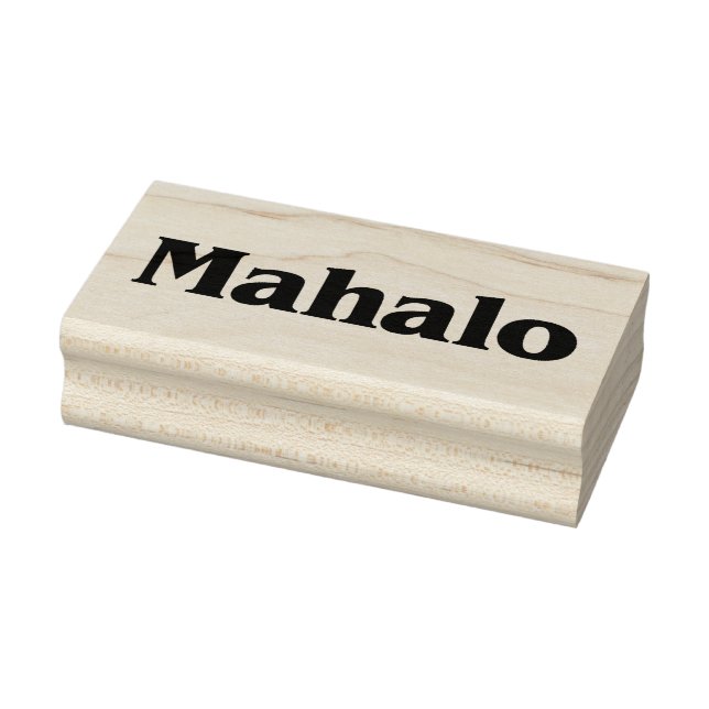 Mahalo7 Gummistempel (Stempel)