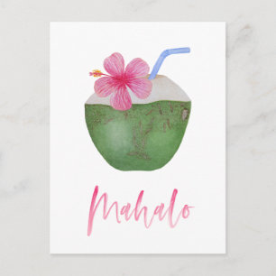 Mahalo Hawaii Destination Resort Dusche Vielen Dan Postkarte