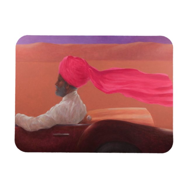 Maharadscha im Tempo 2 Magnet (Horizontal)