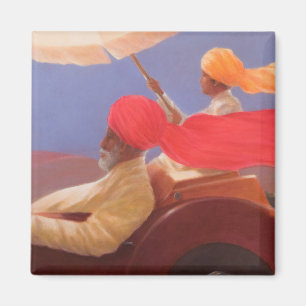 Maharadscha mit Geschwindigkeit 2010 Magnet