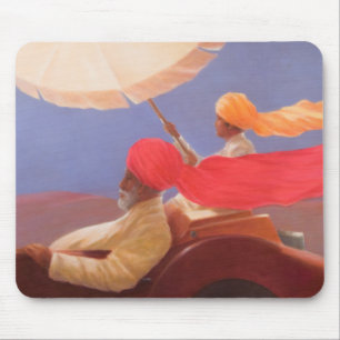 Maharadscha mit Geschwindigkeit 2010 Mousepad