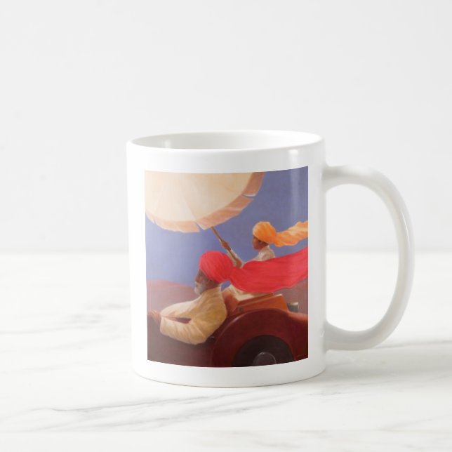 Maharadscha mit Geschwindigkeit 2010 Tasse (Rechts)