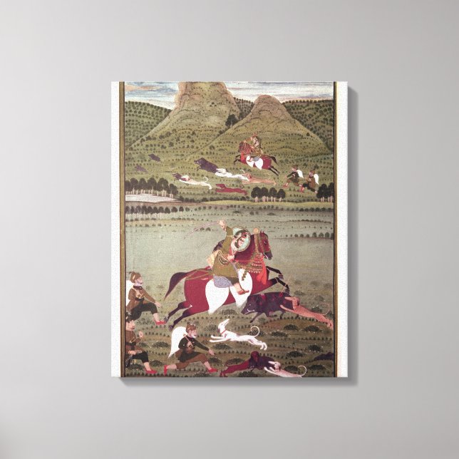 Maharana Jawan Singh Leinwanddruck (Vorderseite)