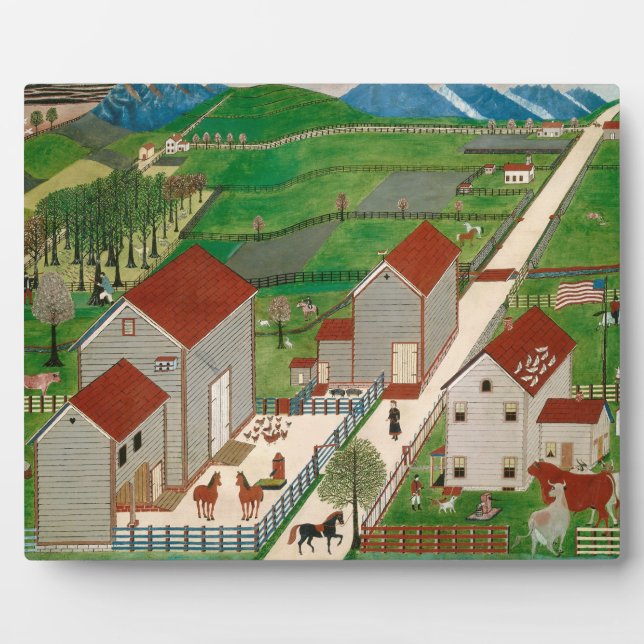 Mahatango Valley Farm, late 19th century Fotoplatte (Vorderseite)