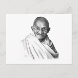 Mahatma Gandhi Postkarte