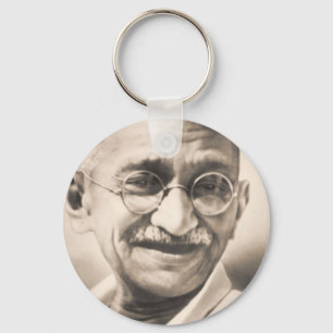 Mahatma Gandhi Schlüsselanhänger