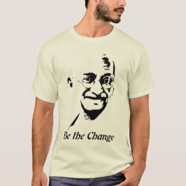 Mahatma Gandhi - Sei der Wandel - Bio T - Shirt