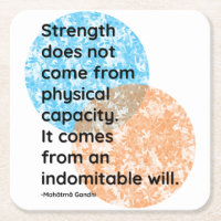 Mahatma Gandhi Strength Quotes