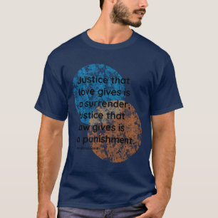 Mahatma Gandhi Zitate über Gerechtigkeit vintage T-Shirt